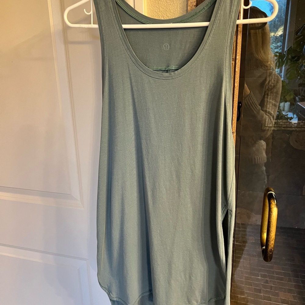 lululemon athletica Women's Teal Tank Top